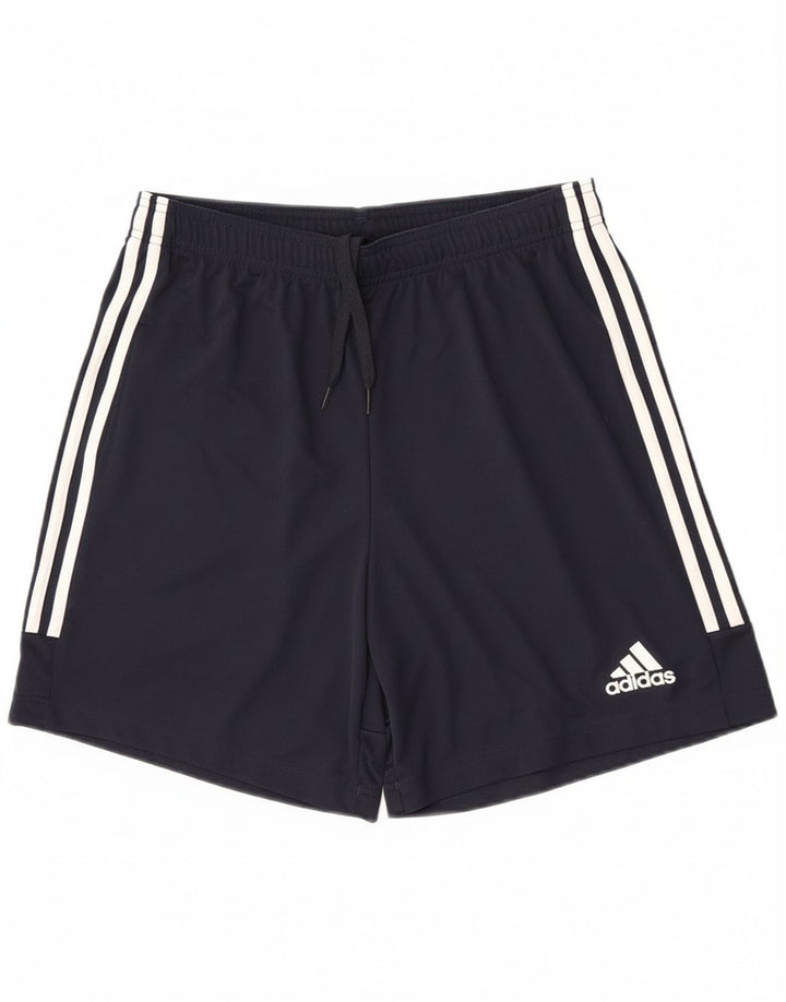 Adidas Mens Aeroready Sport Shorts Médio Azul Marinho Poliéster