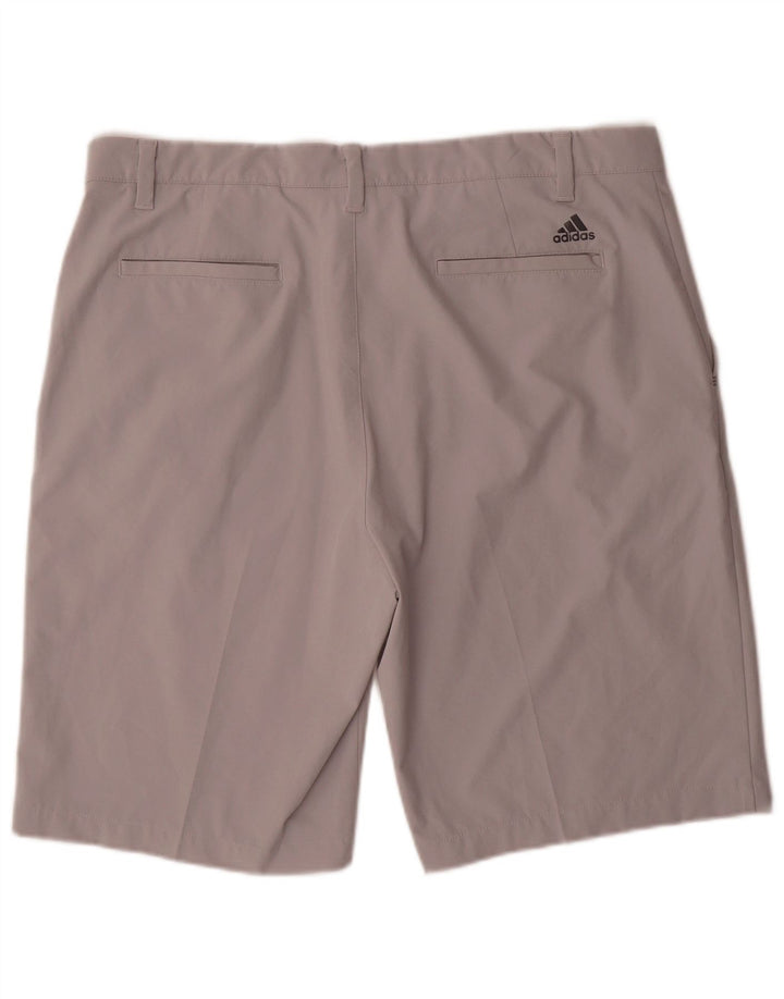 Shorts Chino Masculino ADIDAS W36 Grande Poliéster Cinza