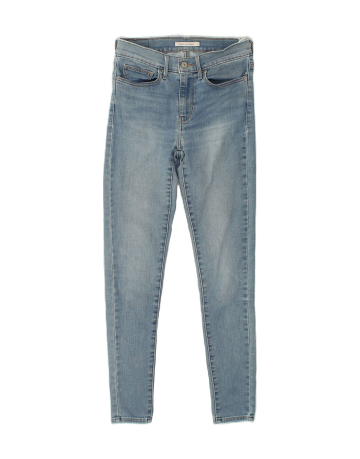 LEVI'S Womens Slimming Skinny Jeans W27 L29 Blue Cotton Vintage Levi's and Second-Hand Levi's from Messina Hembry 