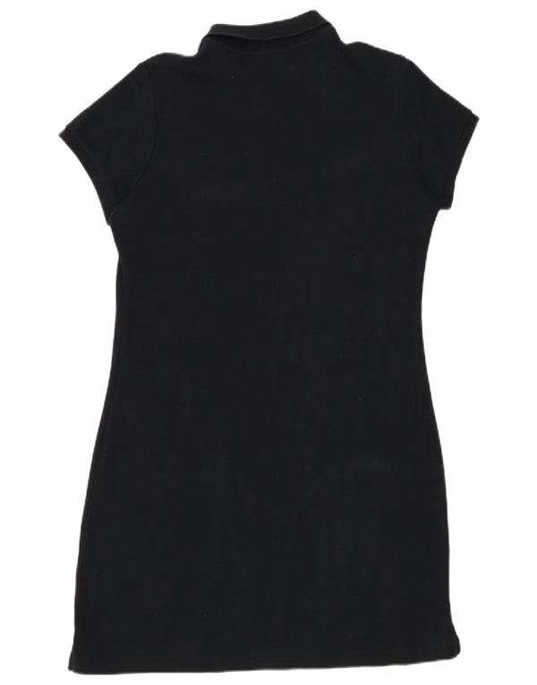 Vestido polo feminino Ralph Lauren Reino Unido 16 grande algodão preto