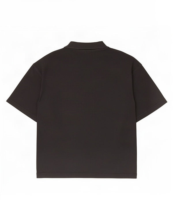 Reebok Mens Graphic T-Shirt Top Médio Algodão Preto