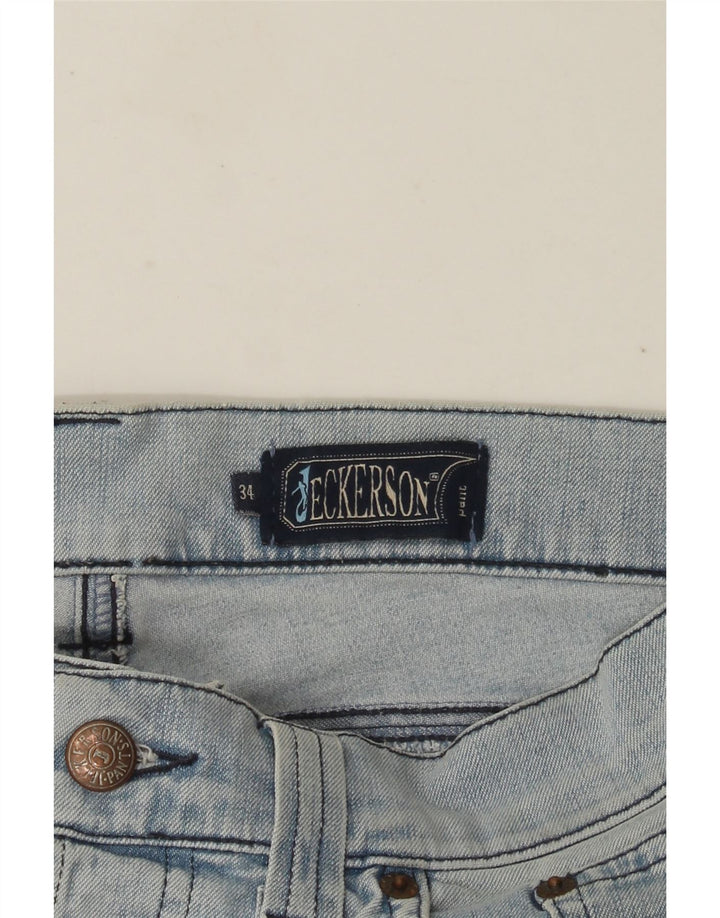 Jeans retos masculinos Jeckerson W34 L33 azul