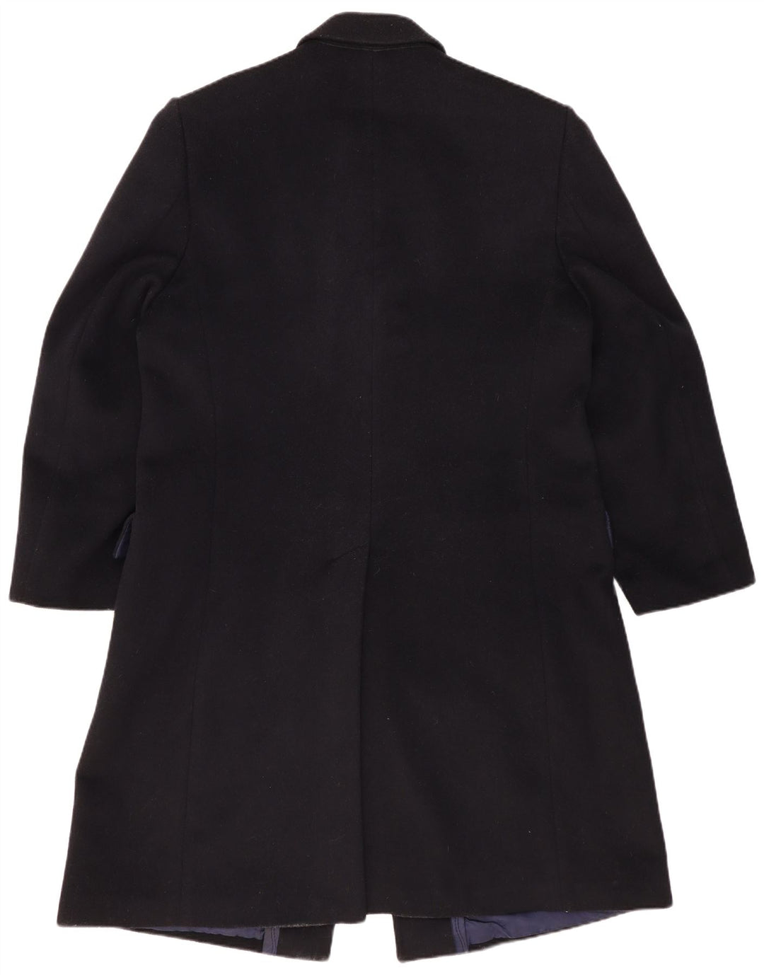 Sobretudo masculino VINTAGE UK 44 2XL lã azul marinho