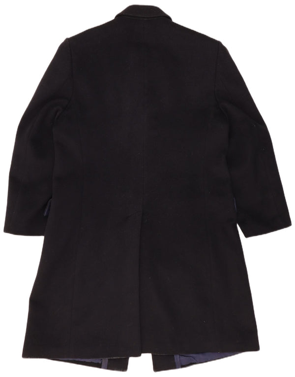 Sobretudo masculino VINTAGE UK 44 2XL lã azul marinho