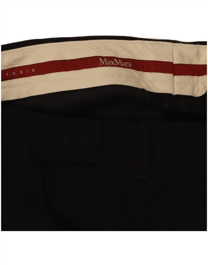 Calça feminina slim MAX MARA W27 L29 preta