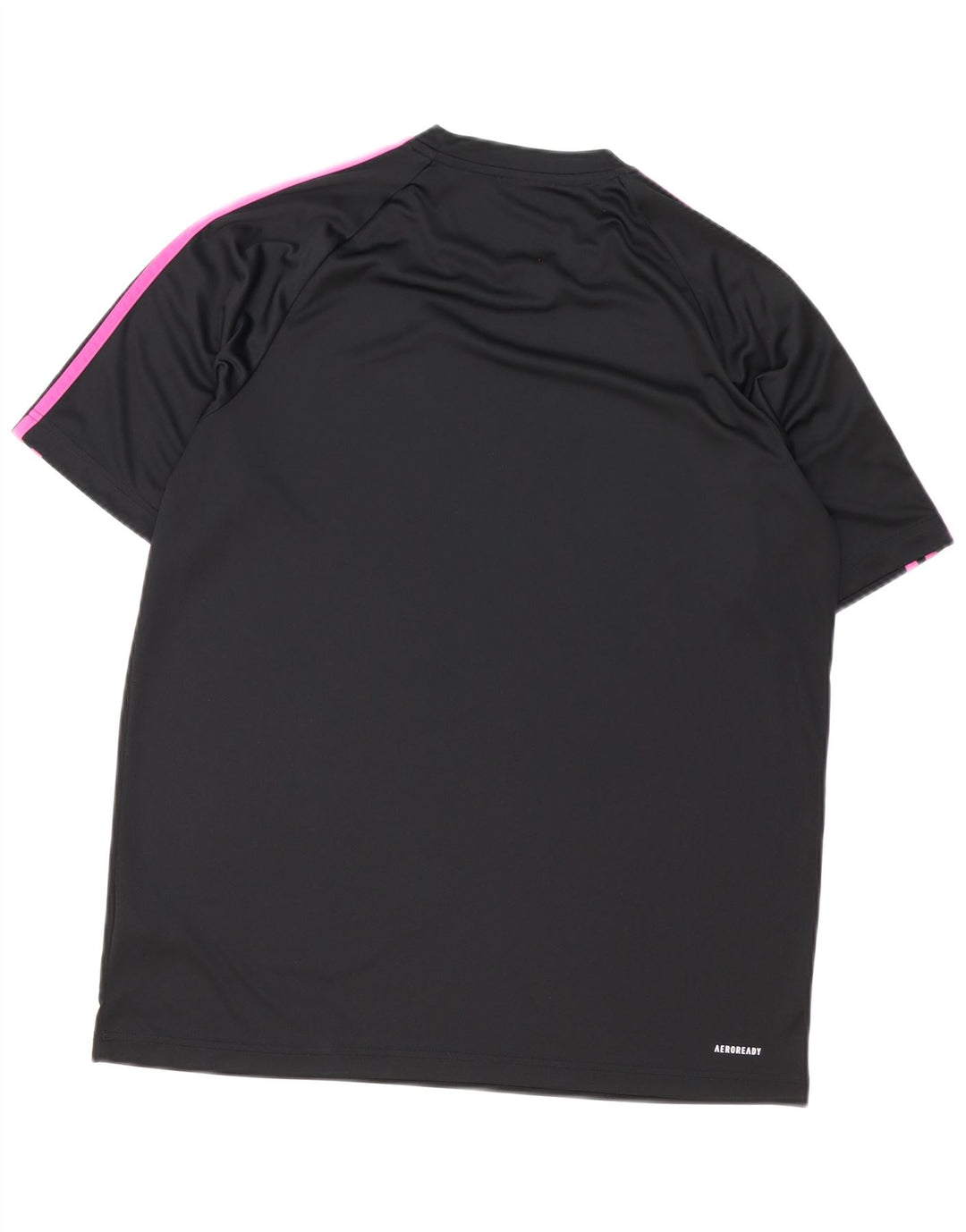 Adidas Mens Aeroready Camiseta Top Grande Poliéster Preto