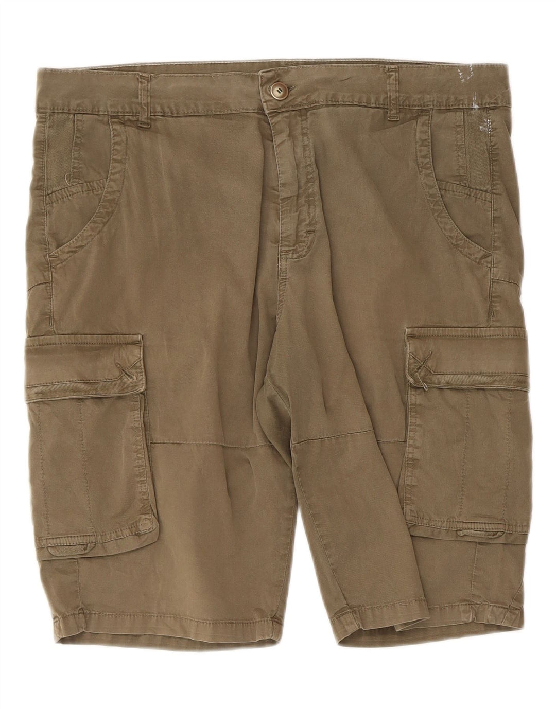 Shorts cargo masculino Datch IT 54 XL W36 algodão cáqui