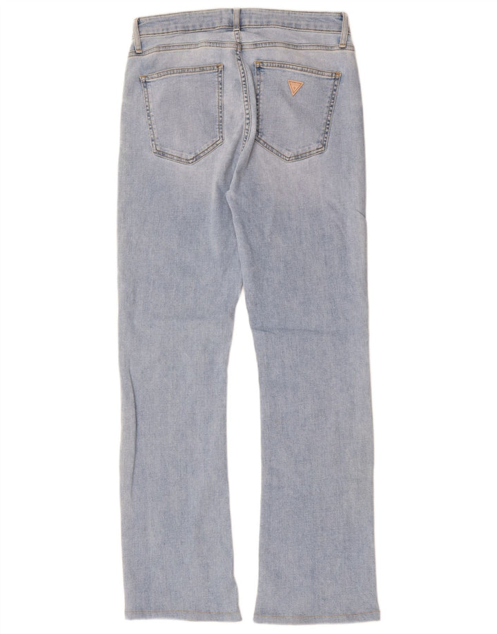 Calça jeans feminina sexy larga GUESS W30 L31 azul