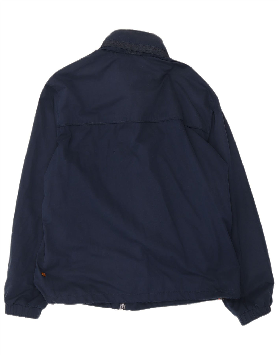 Jaqueta de chuva masculina Farah com capuz Reino Unido 40 grande azul marinho