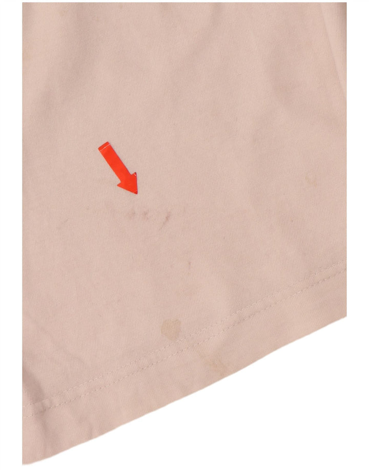 Camiseta gráfica masculina PUMA Top XS branco colorblock