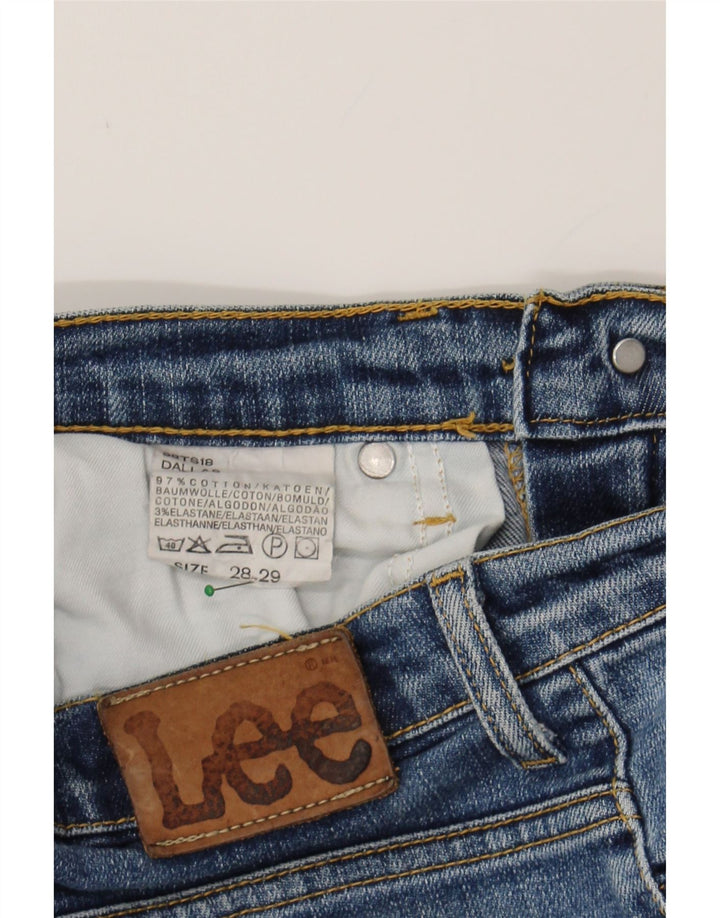 LEE Womens Straight Jeans  W28 L29 Blue Cotton Vintage Lee and Second-Hand Lee from Messina Hembry 