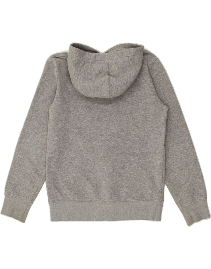 HURLEY Boys Graphic Hoodie Jumper 10-11 Years Grey Cotton Vintage Hurley and Second-Hand Hurley from Messina Hembry 