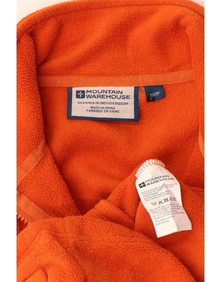 Jaqueta de lã com forro masculino Mountain Warehouse poliéster alaranjado Reino Unido 34 XS