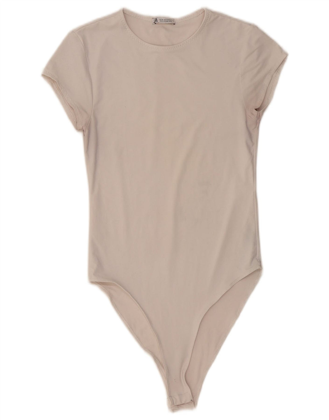Body feminino ZARA UK 12 médio branco poliamida