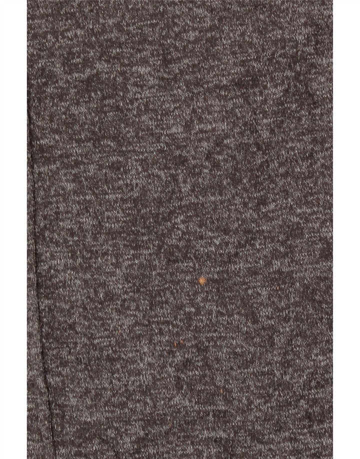 Camiseta feminina Marks & Spencer UK 14 grande viscose manchada cinza