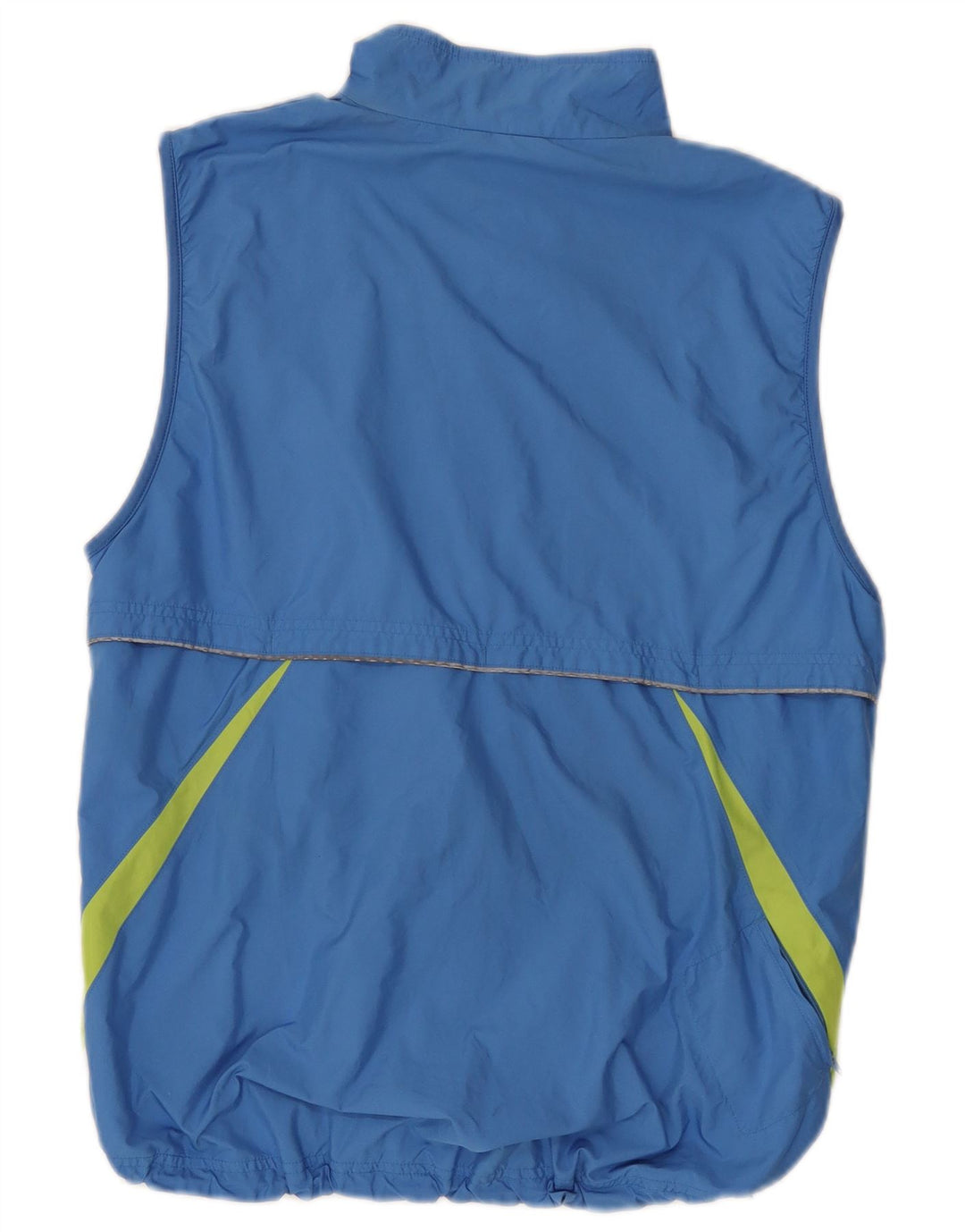 Reebok Mens Gilet UK 38 Médio Azul Colourblock Poliéster