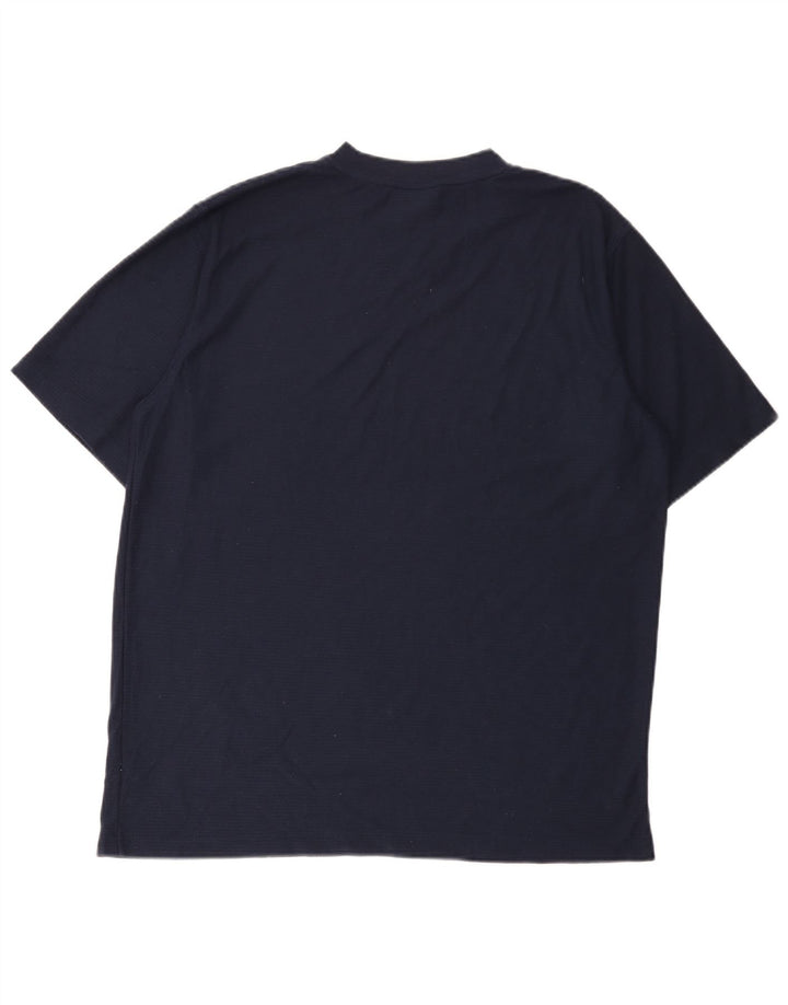Camiseta masculina Umbro Top XL azul marinho poliéster