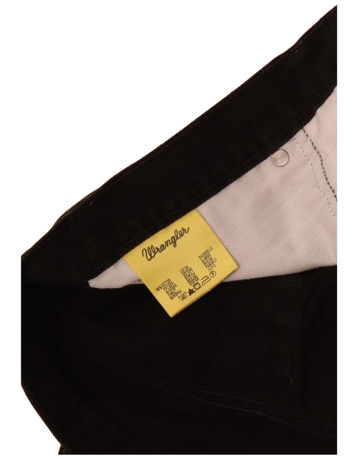 Calça jeans masculina Wrangler W46 L26 algodão preto