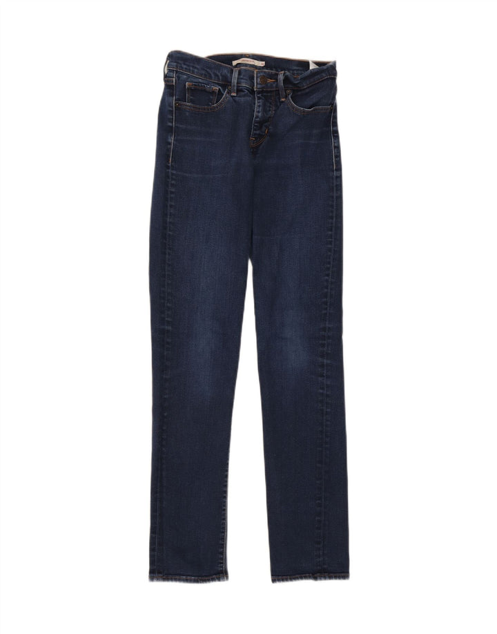Jeans femininos Levi's Shaping Slim W26 L29 algodão azul