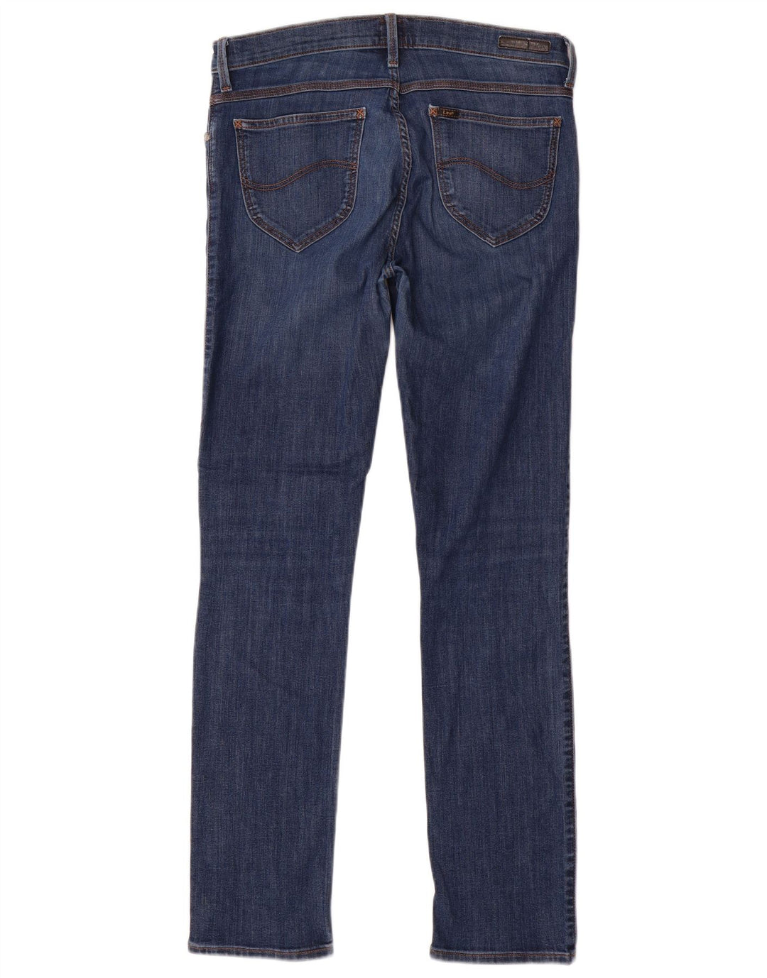 Calça jeans reta feminina LEE Jade W32 L32 algodão azul
