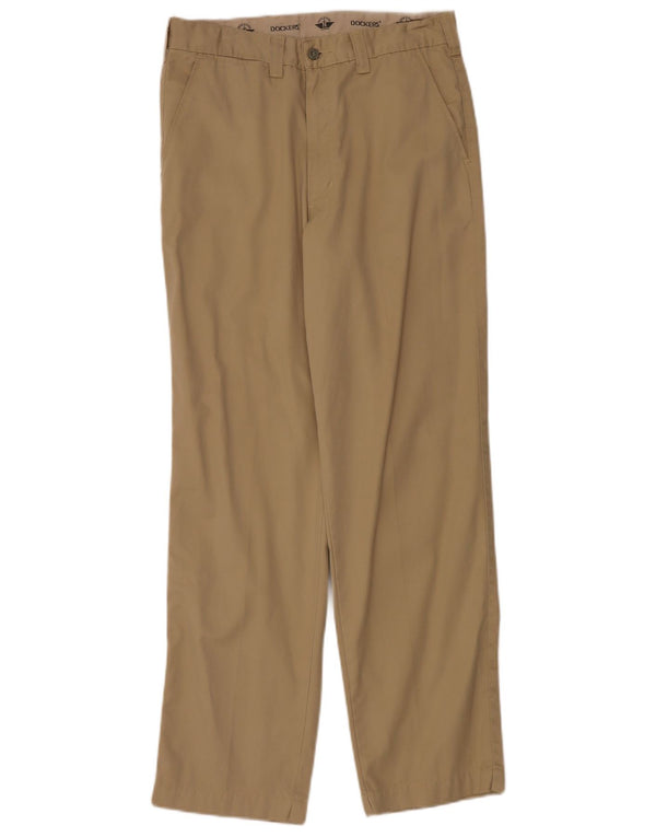 Dockers Calça Chino Masculina Reta W32 L30 Bege