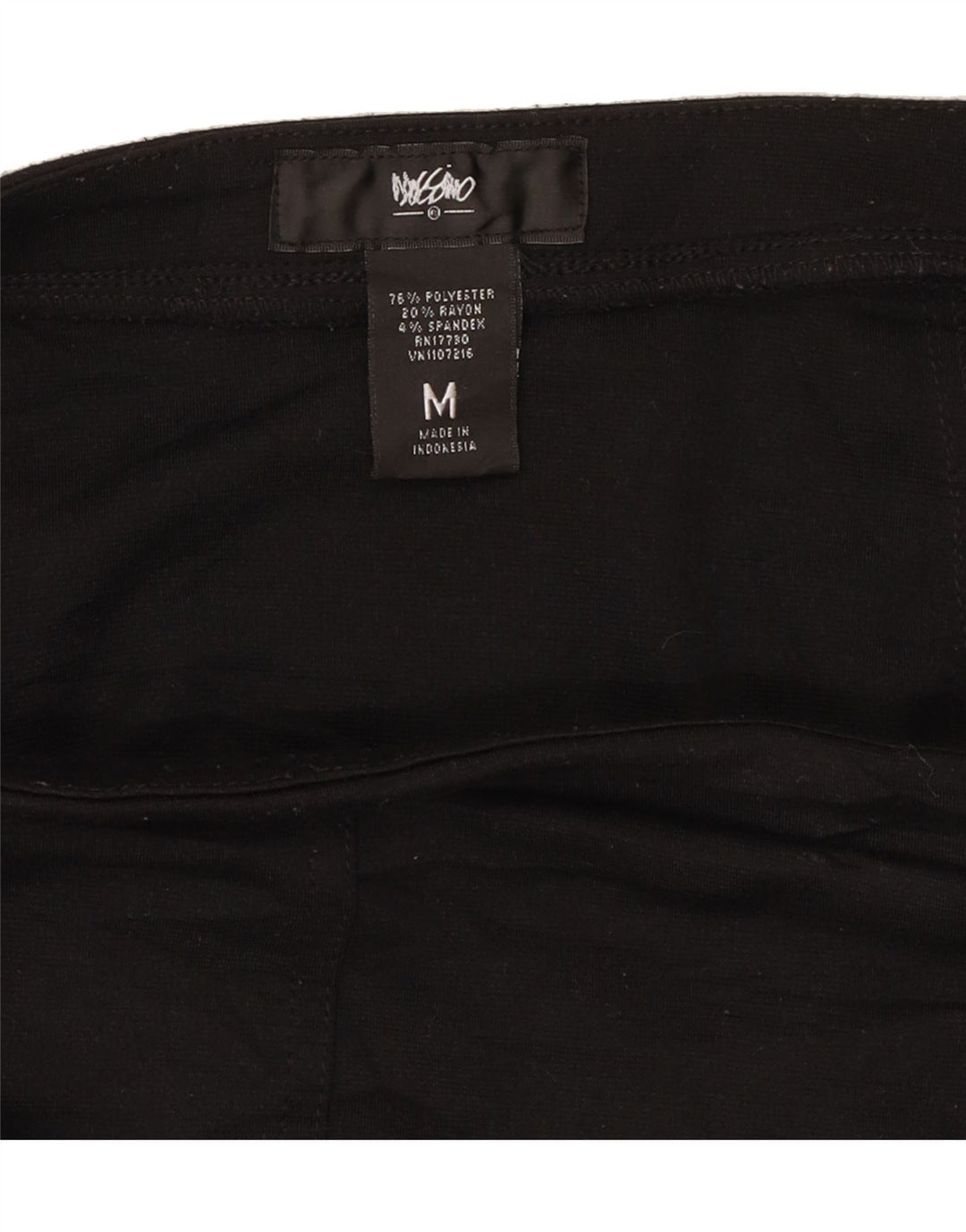 MOSSIMO Womens Pencil Skirt Medium W30  Black Polyester Vintage Mossimo and Second-Hand Mossimo from Messina Hembry 