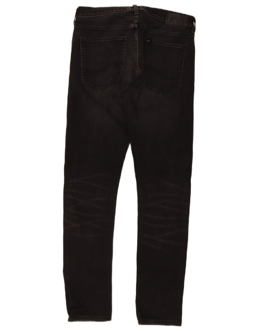 Lee Mens Luke Slim Jeans W31 L31 Algodão Preto