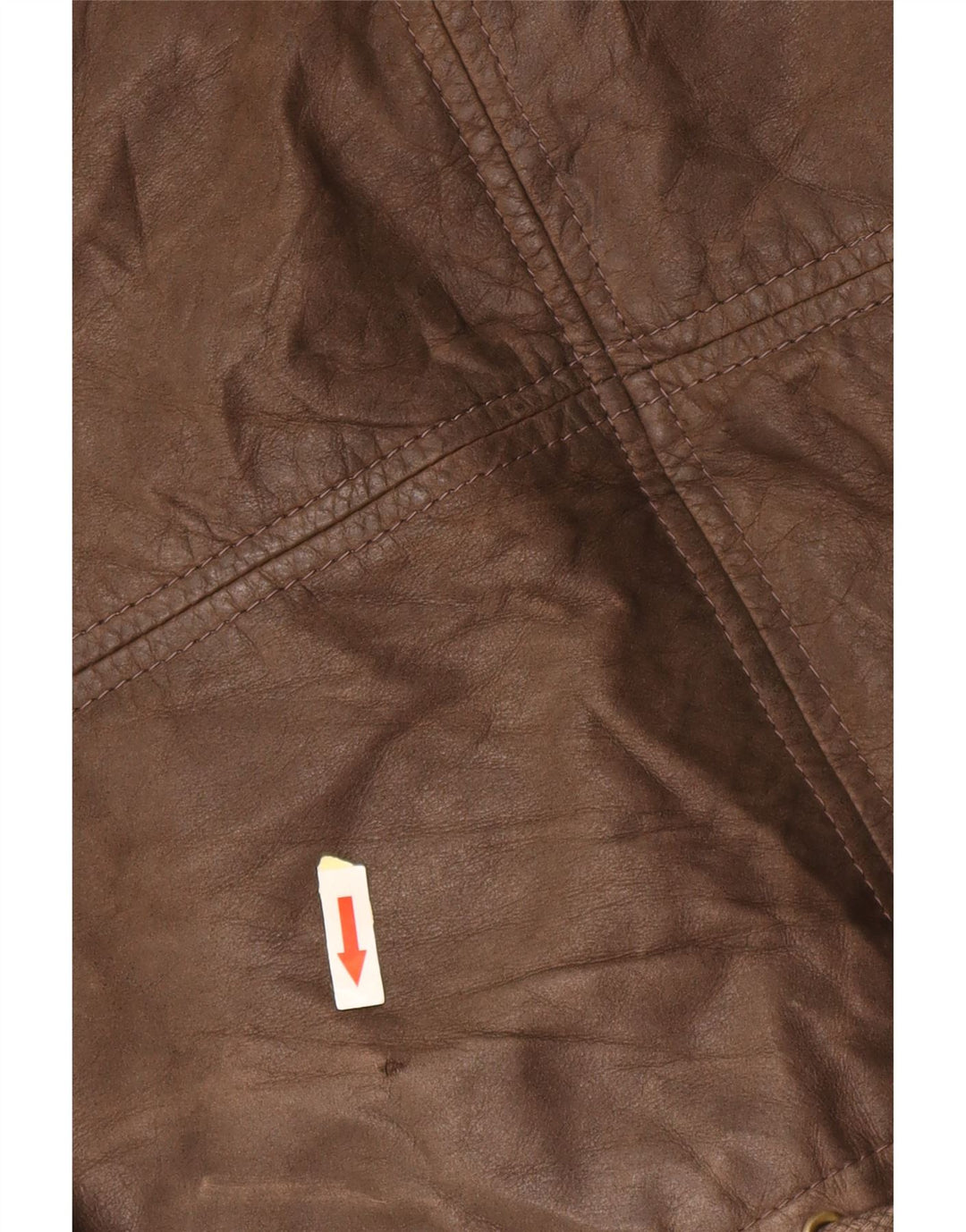 Jaqueta de couro masculina CONBIPEL UK 40 grande couro marrom