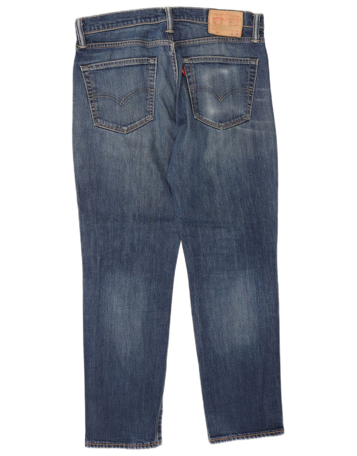 Levi's Masculino 511 Straight Jeans W32 L30 Azul Algodão