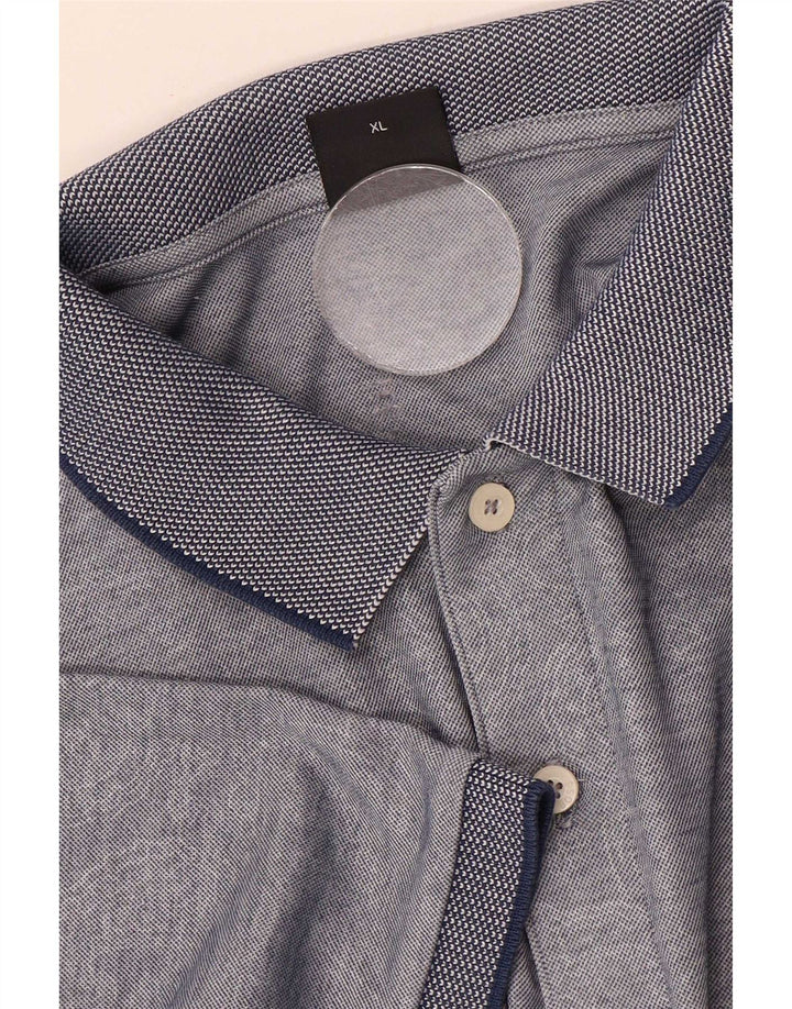 Camisa pólo masculina Hugo Boss XL azul marinho