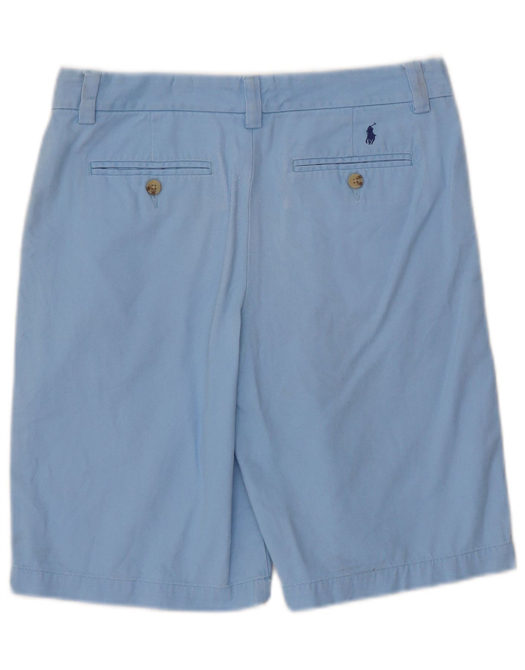 POLO RALPH LAUREN Menino Chino Shorts 15-16 Anos W30 Azul Algodão