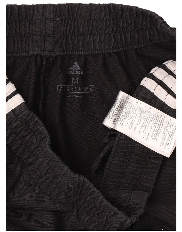 Calça de treino feminina ADIDAS de algodão preto médio