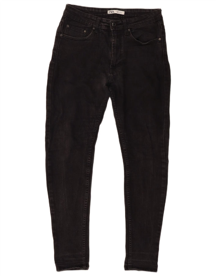 Zara Jeans Skinny Masculino EU 40 Médio W31 L29 Preto