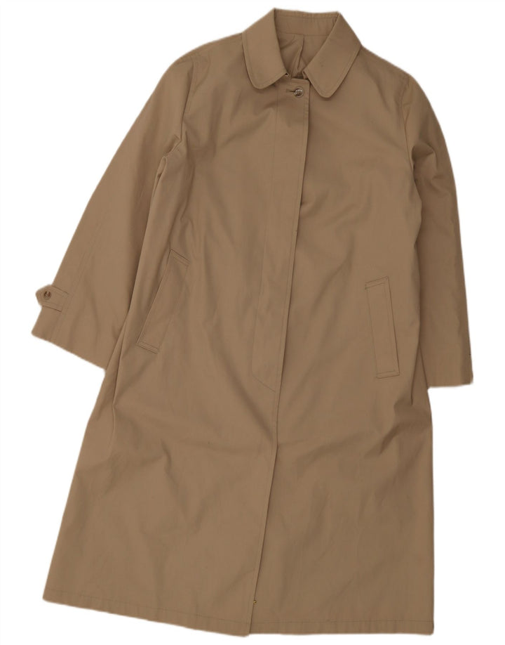 Sobretudo feminino London Fog US 14 XL poliéster marrom