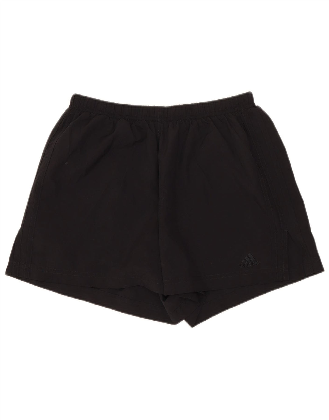 Shorts esportivos femininos Adidas UK 12 poliéster preto médio