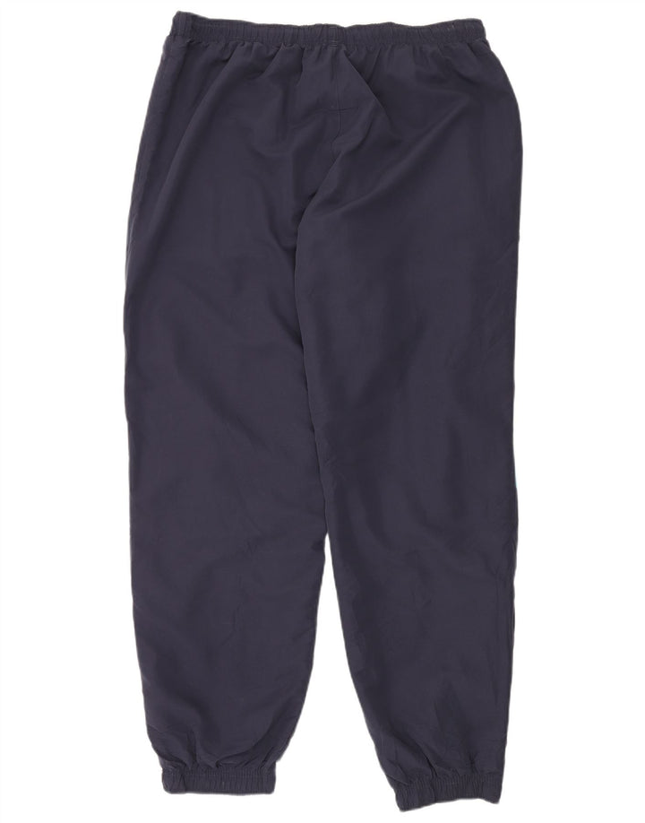 Calça de treino masculina PUMA Joggers XL azul marinho Colourblock poliéster