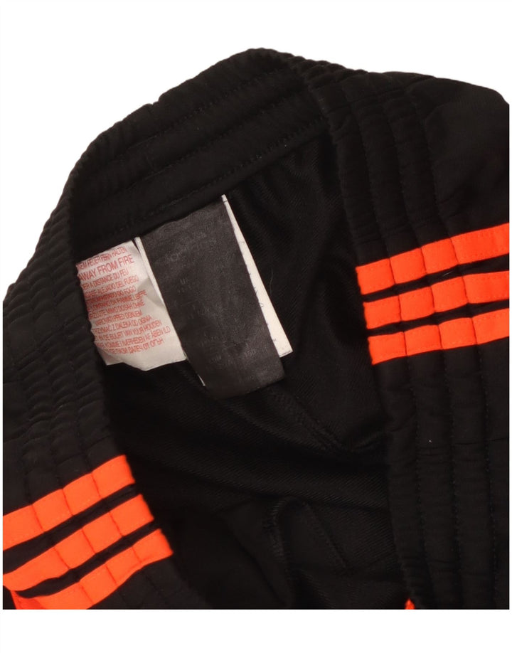 Calças de treino Adidas meninos 11-12 anos poliéster preto
