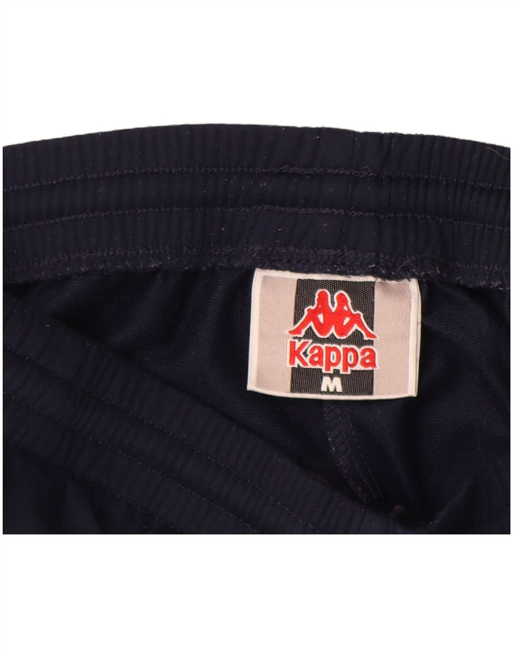 Calça de treino masculina Kappa poliéster azul marinho médio