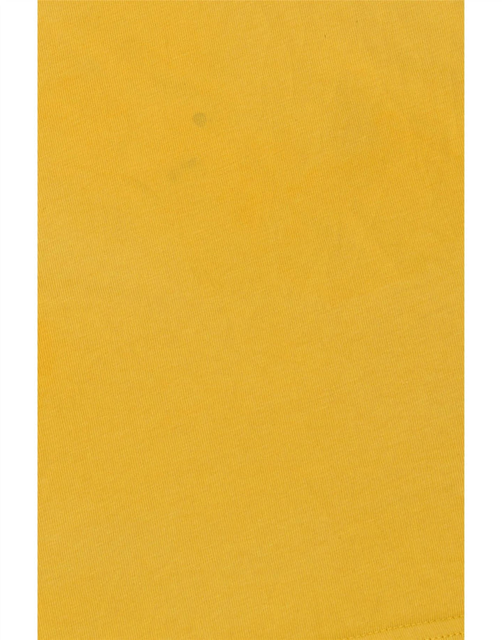 Camiseta masculina Adidas Golden State Warriors com estampa gráfica grande de algodão amarelo