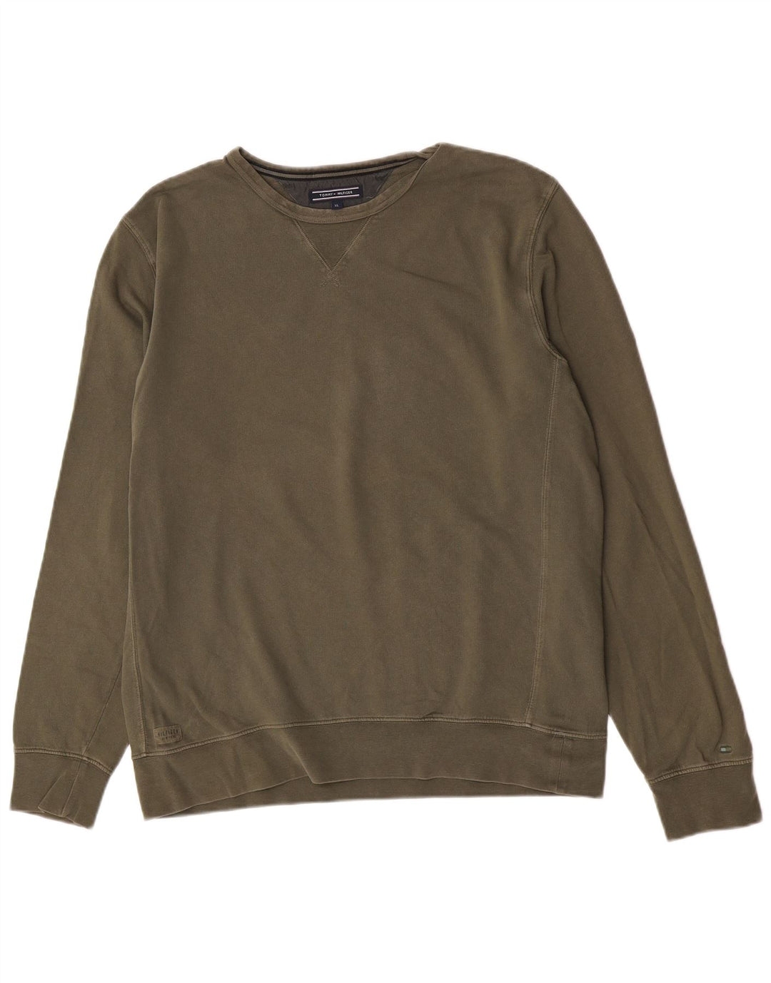 Tommy Hilfiger moletom masculino Jumper XL algodão cáqui