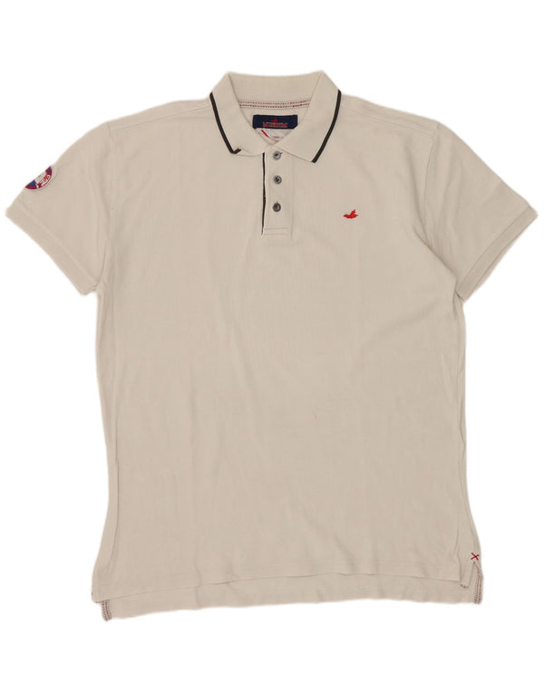 Camisa Polo Masculina Museu XL Branca