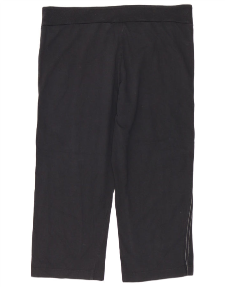 Calça de treino feminina Capri Lotto Reino Unido 14 médio preto