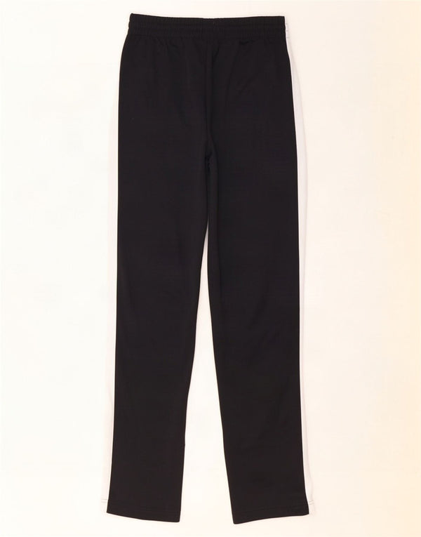 Calça de treino masculina Nike pequena preta colorblock poliéster