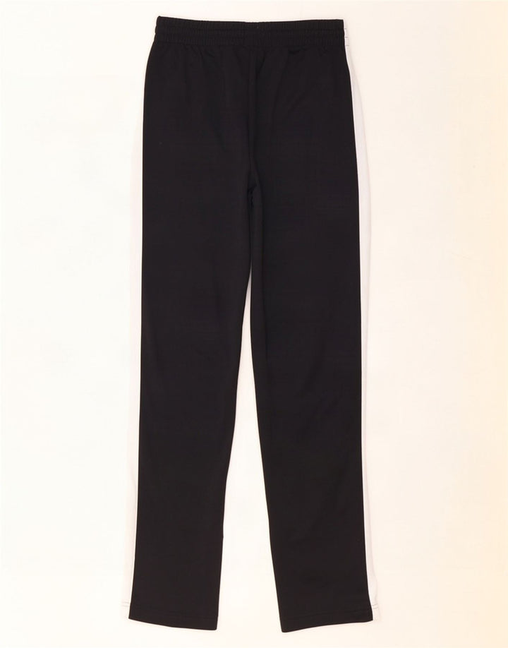Calça de treino masculina Nike pequena preta colorblock poliéster