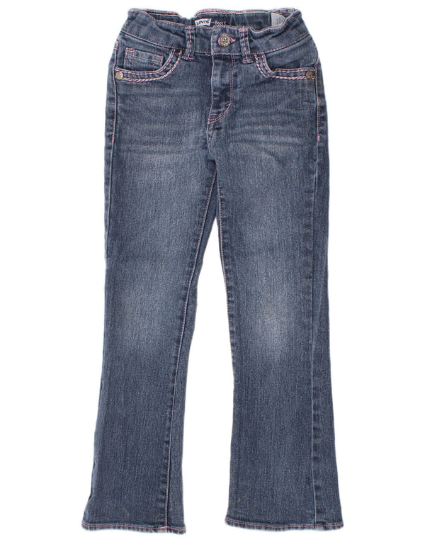 Jeans Levi's Girls Bootcut 5-6 Anos W20 L19 Azul Ramie