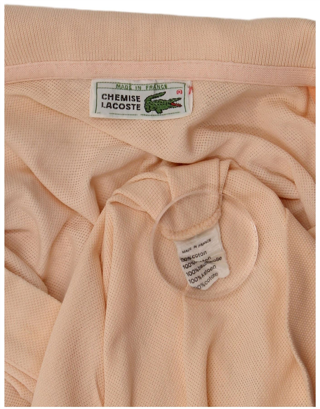 Camisa polo masculina Lacoste grande algodão laranja