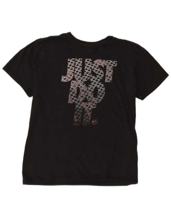 Camiseta Nike Masculina Athletic Fit Graphic Top XL Algodão Preto