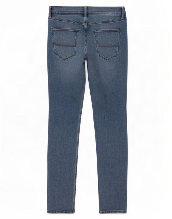 Marks & Spencer Mens Slim Jeans W34 L33 Azul Algodão