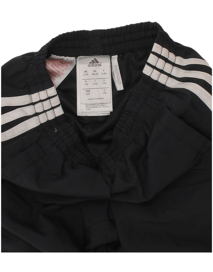 Adidas Meninos Climalite Calças de treino Joggers 4-5 anos Cinza Poliéster