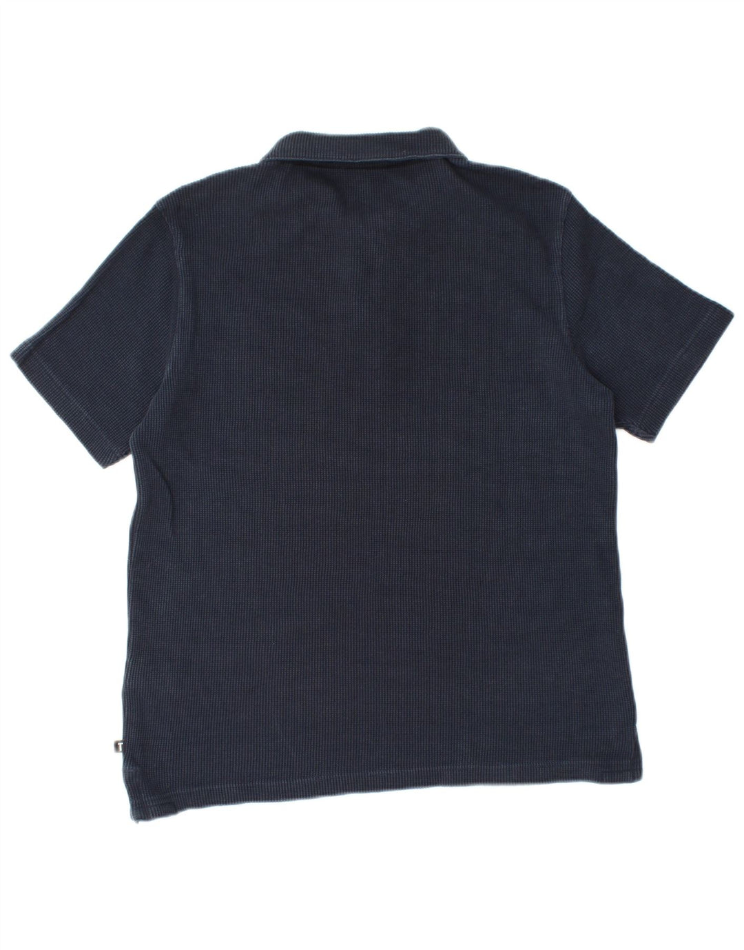 Camisa polo masculina TED BAKER tamanho 2 pequeno algodão azul marinho